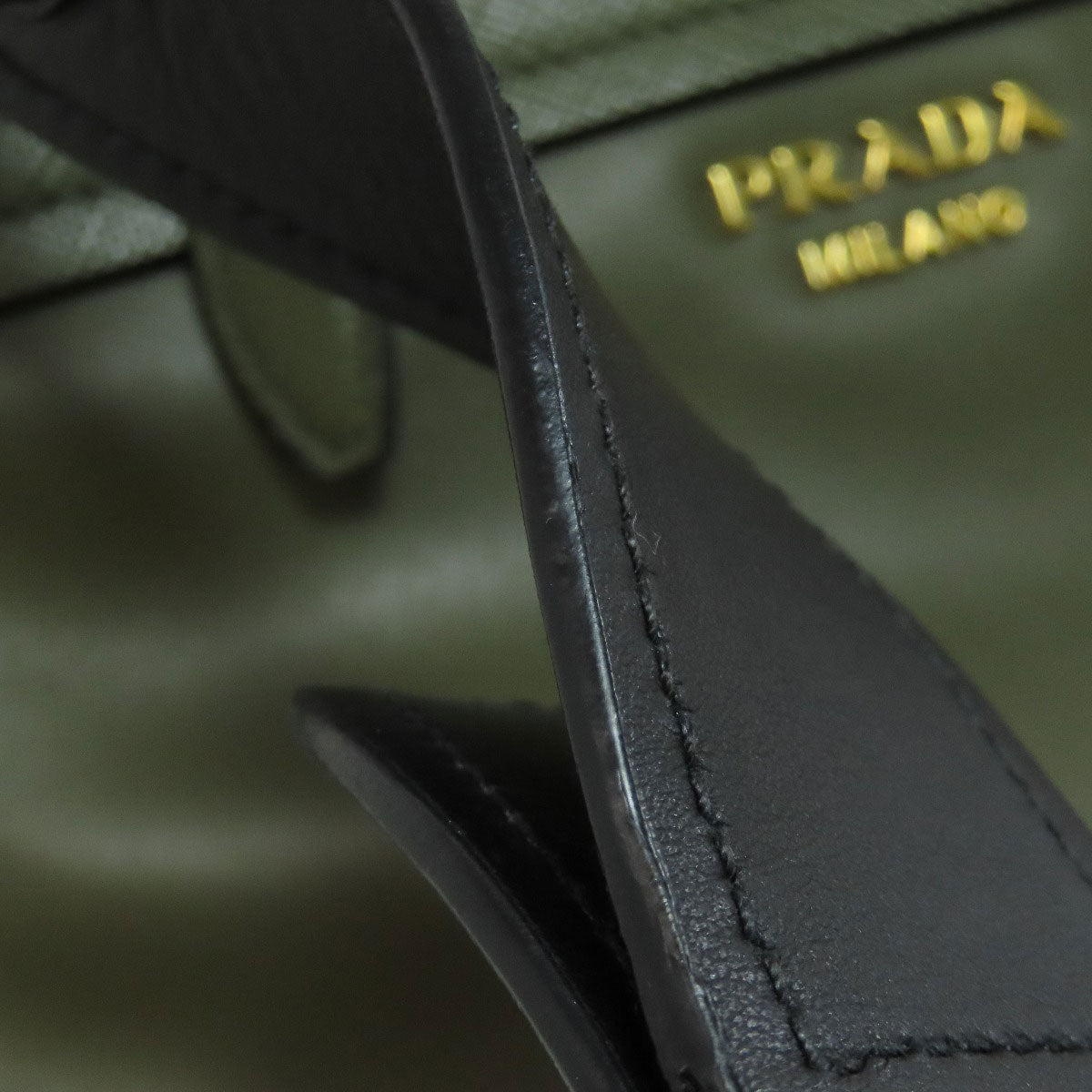 PRADA 1BD050 Chain bag Shoulder Bag Leather Ladies [Used]