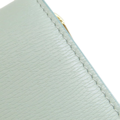 GUCCI 772639 Script Mini Wallet Bifold Wallet with Coin Pocket Calf Ladies [Used]