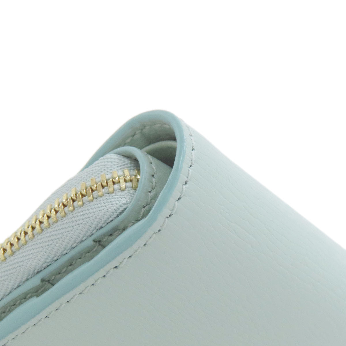 GUCCI 772639 Script Mini Wallet Bifold Wallet with Coin Pocket Calf Ladies [Used]