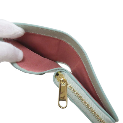 GUCCI 772639 Script Mini Wallet Bifold Wallet with Coin Pocket Calf Ladies [Used]