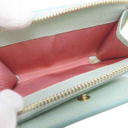 GUCCI 772639 Script Mini Wallet Bifold Wallet with Coin Pocket Calf Ladies [Used]