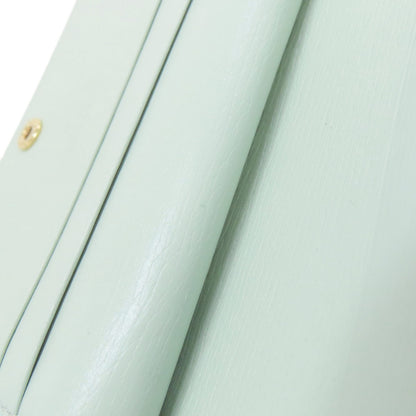 GUCCI 772639 Script Mini Wallet Bifold Wallet with Coin Pocket Calf Ladies [Used]