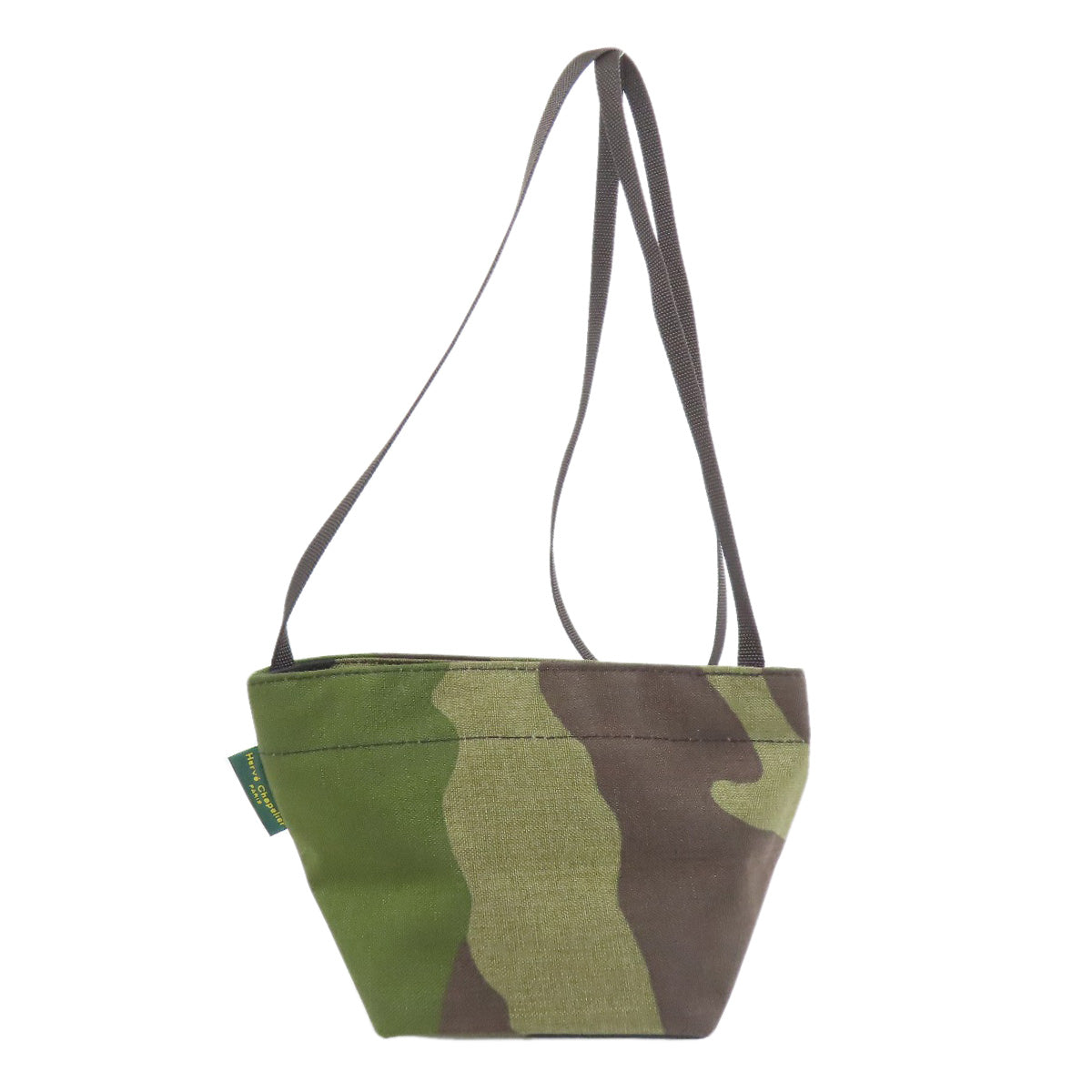 Herve Chapelier Camouflage pattern Mini Shoulder Shoulder Bag Canvas Ladies [Used]