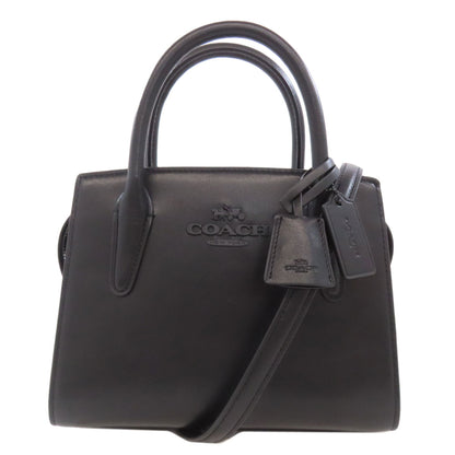 COACH CP081 Andrea Carryall 2WAY Handbag Calf Ladies [Used]