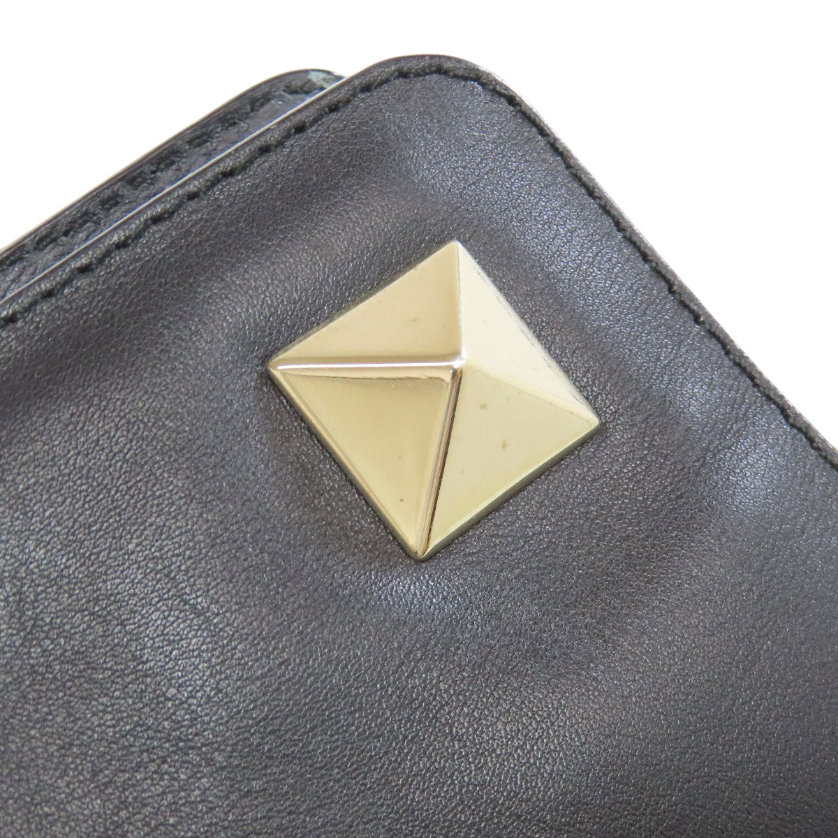 VALENTINO Studs Tote Bag Calf Ladies [Used]