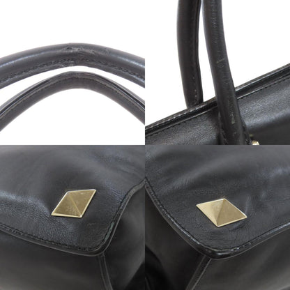 VALENTINO Studs Tote Bag Calf Ladies [Used]