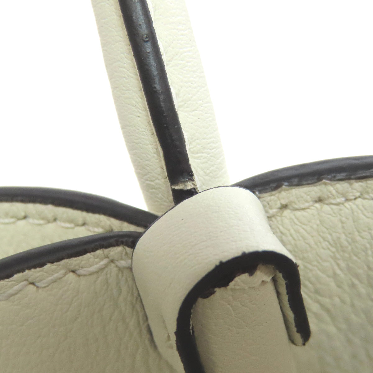 PRADA Logo Hardware Tote Bag Calf Ladies [Used]