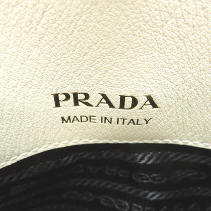 PRADA Logo Hardware Tote Bag Calf Ladies [Used]