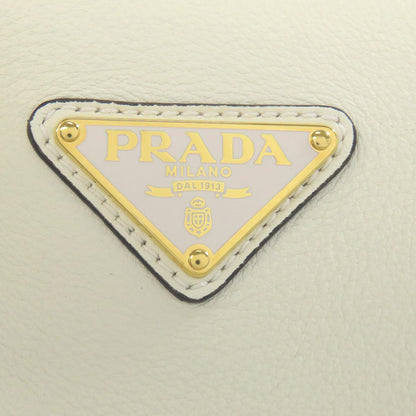 PRADA Logo Hardware Tote Bag Calf Ladies [Used]