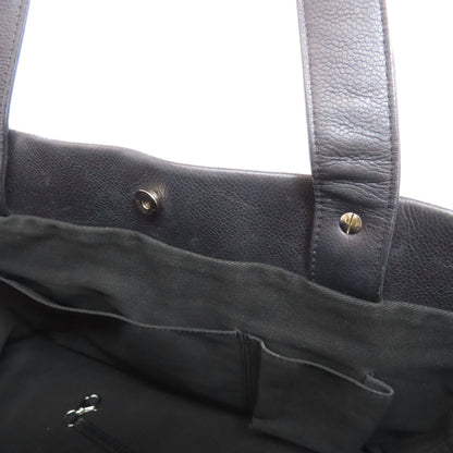 CHANEL COCO Mark Tote Bag Grained Calfskin Skin Ladies [Used]