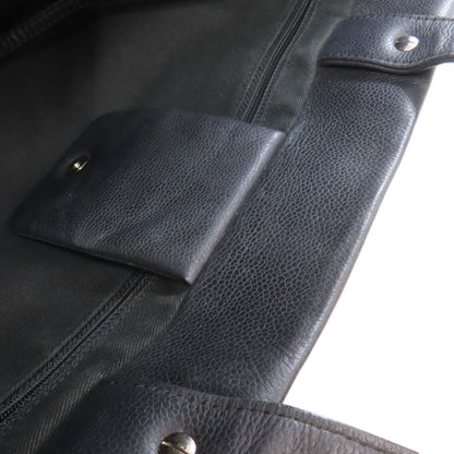 CHANEL COCO Mark Tote Bag Grained Calfskin Skin Ladies [Used]