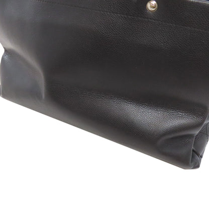 CHANEL COCO Mark Tote Bag Grained Calfskin Skin Ladies [Used]