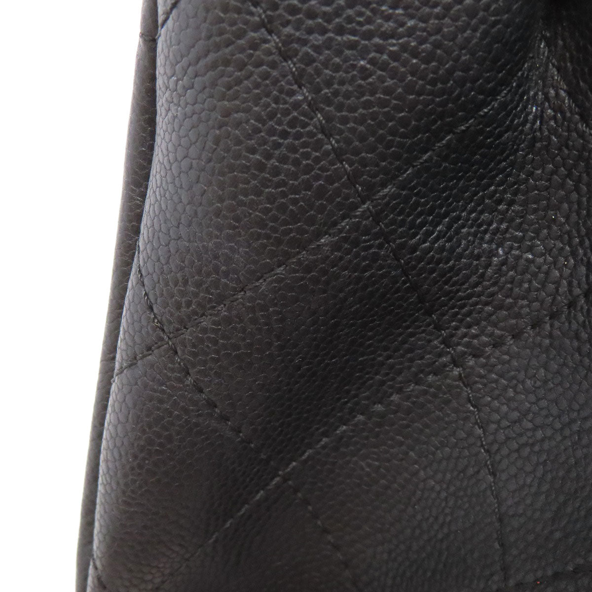 CHANEL COCO Mark Tote Bag Grained Calfskin Skin Ladies [Used]