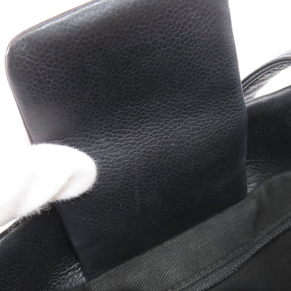 CHANEL COCO Mark Tote Bag Grained Calfskin Skin Ladies [Used]