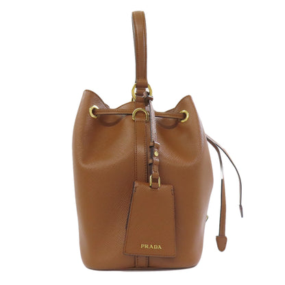 PRADA 1BE032 Logo Hardware 2WAY Handbag PVC Ladies [Used]