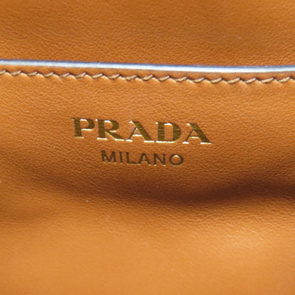 PRADA 1BE032 Logo Hardware 2WAY Handbag PVC Ladies [Used]