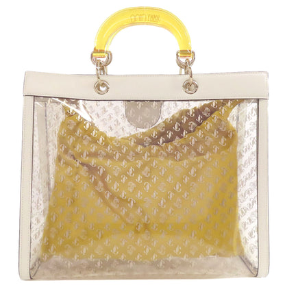 Jimmy Choo 2WAY Handbag Plastics LeatherLadies [Used]