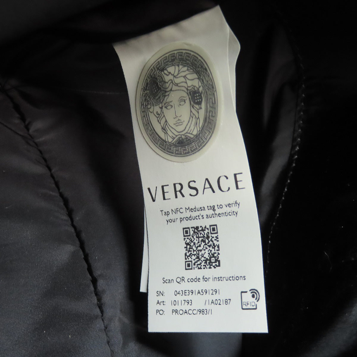 VERSACE Medusa 2WAY Tote Bag Calf Ladies [Used]