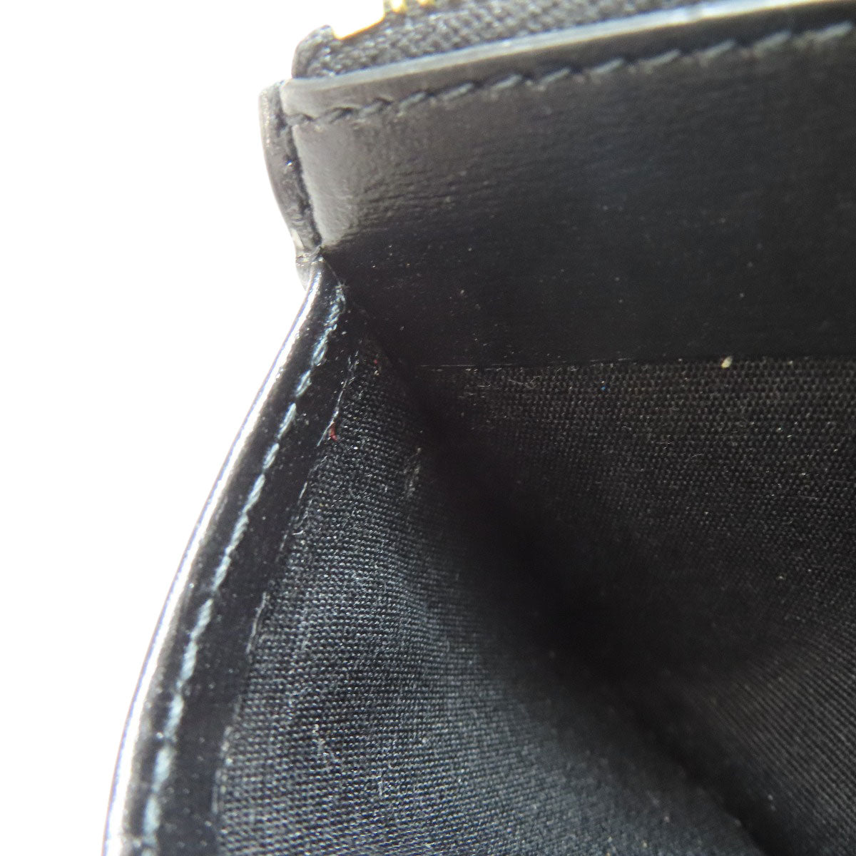 CELINE Triomphe coin purse Leather Ladies [Used]