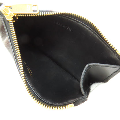CELINE Triomphe coin purse Leather Ladies [Used]
