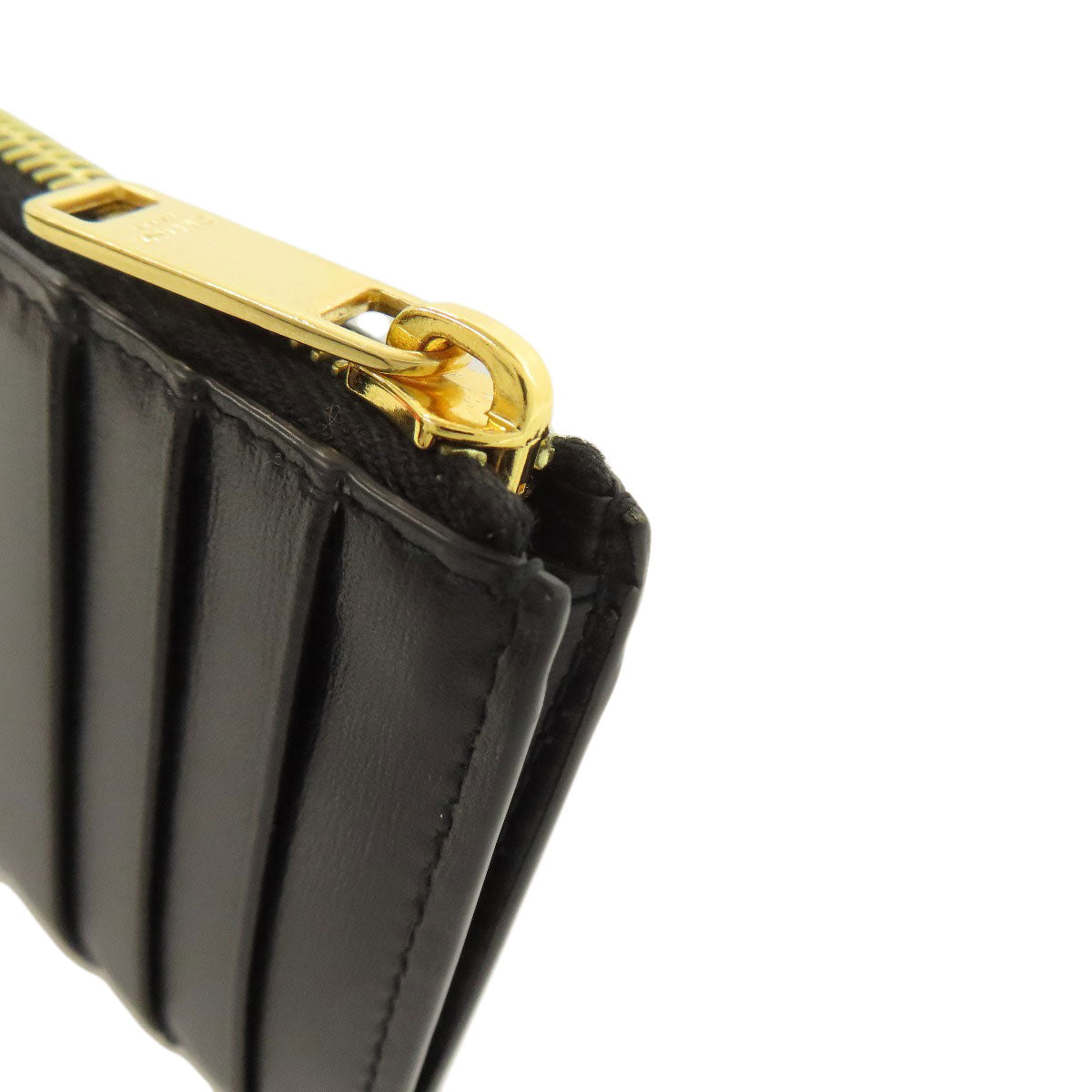 CELINE Triomphe coin purse Leather Ladies [Used]