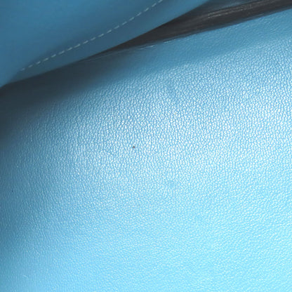 HERMES Birkin 30 Blue Gene SilverHardware Handbag Epsom Ladies [Used]