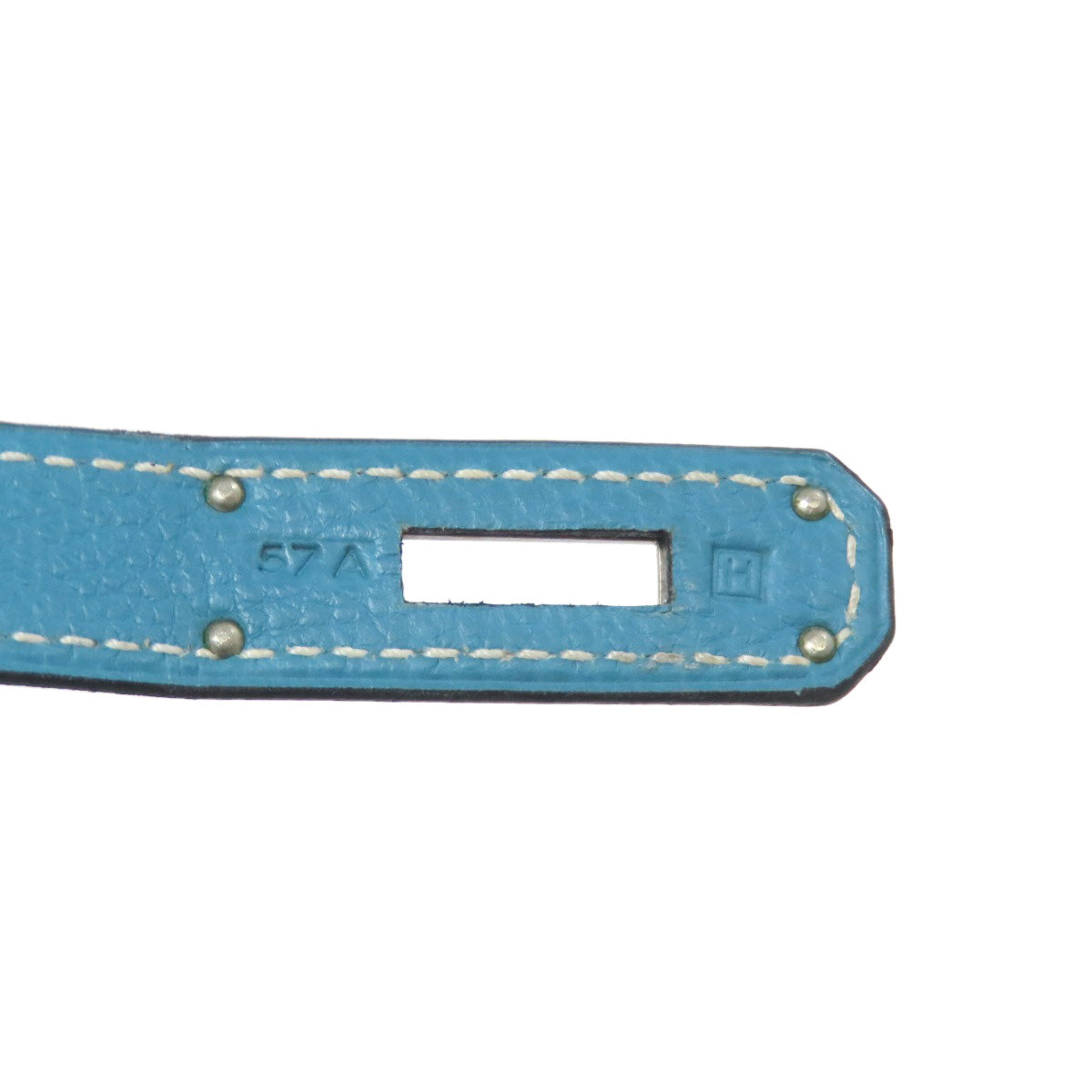 HERMES Birkin 30 Blue Gene SilverHardware Handbag Epsom Ladies [Used]