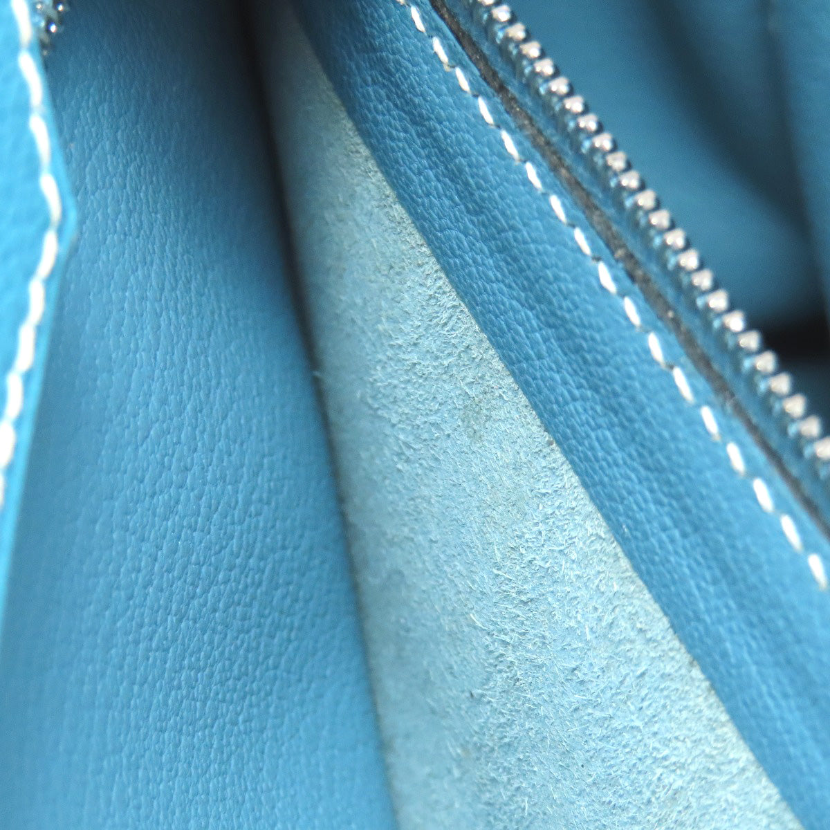 HERMES Birkin 30 Blue Gene SilverHardware Handbag Epsom Ladies [Used]