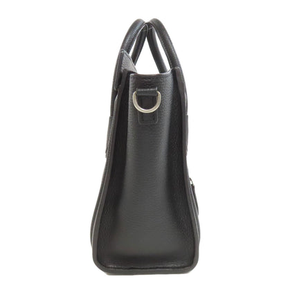 CELINE Luggage nano 2 WAY Handbag Calf Ladies [Used]