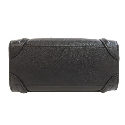CELINE Luggage nano 2 WAY Handbag Calf Ladies [Used]