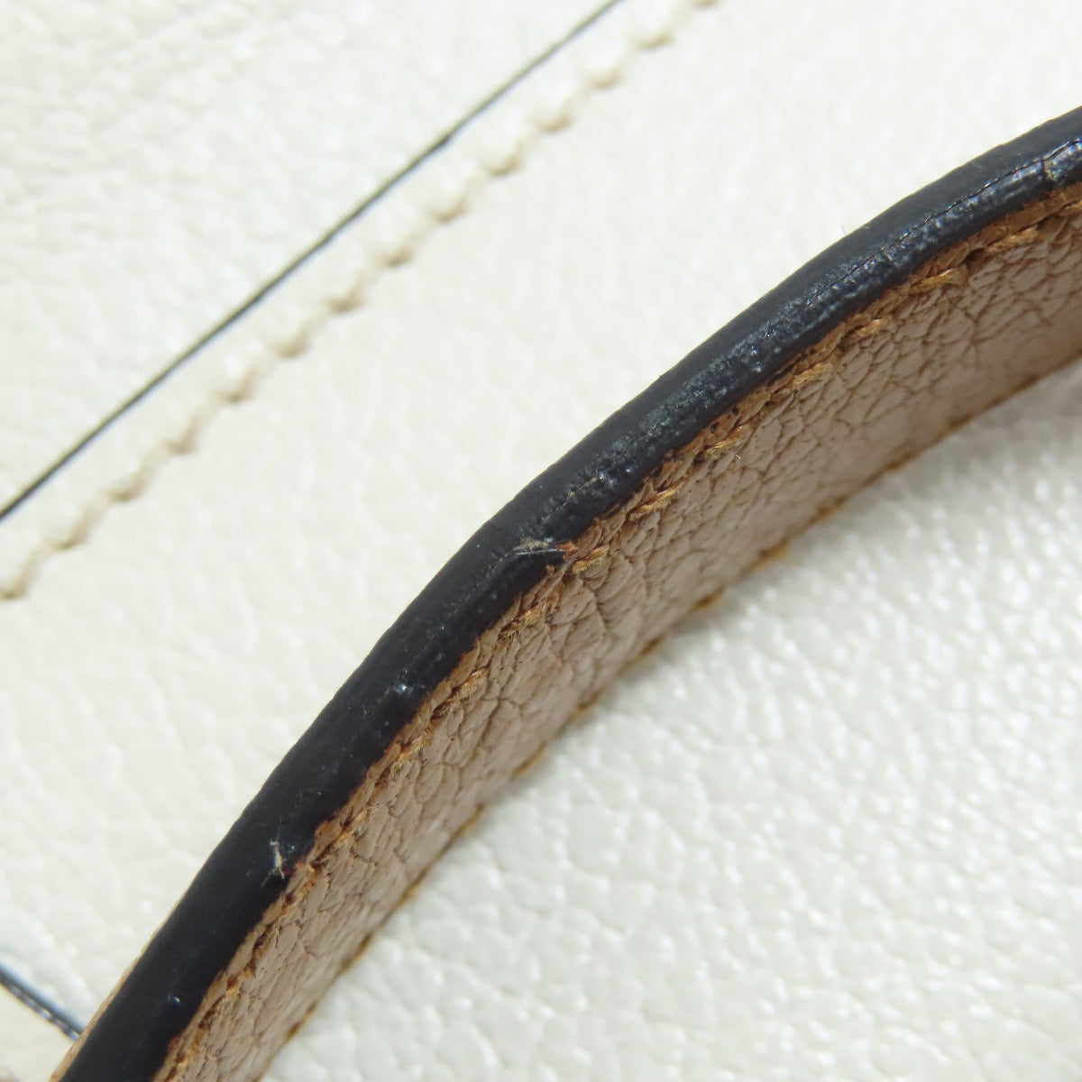 MIUMIU logo Shoulder Bag Leather Ladies [Used]