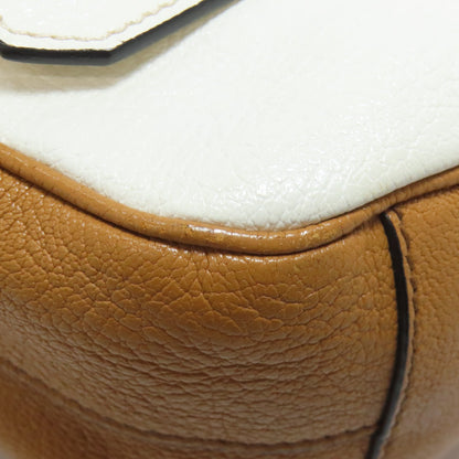 MIUMIU logo Shoulder Bag Leather Ladies [Used]