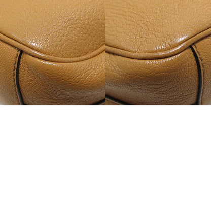 MIUMIU logo Shoulder Bag Leather Ladies [Used]