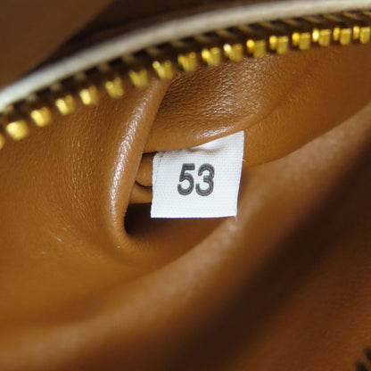 MIUMIU logo Shoulder Bag Leather Ladies [Used]