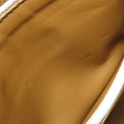 MIUMIU logo Shoulder Bag Leather Ladies [Used]