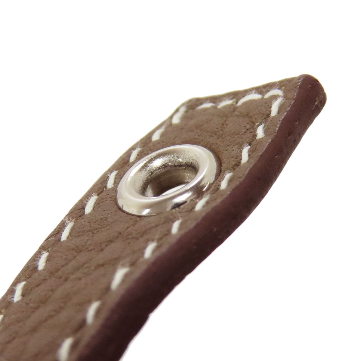 HERMES Picotin Lock PM Etoupe SilverHardware Handbag Leather Ladies [Used]