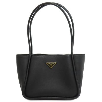 PRADA Logo Hardware Tote Bag Calf Ladies [Used]