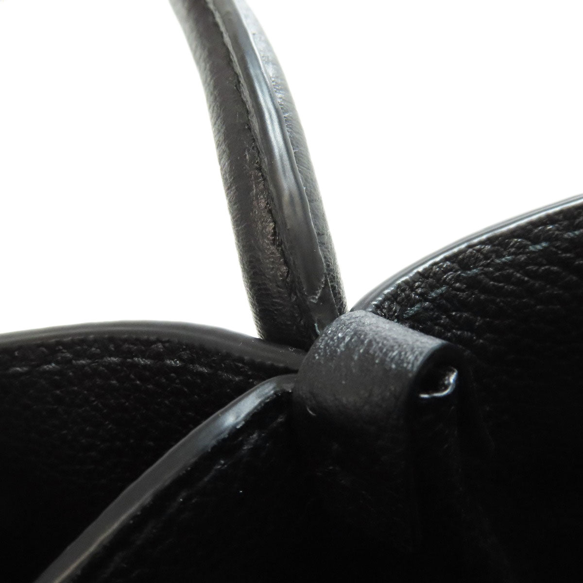 PRADA Logo Hardware Tote Bag Calf Ladies [Used]