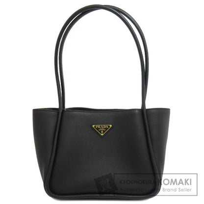PRADA Logo Hardware Tote Bag Calf Ladies [Used]