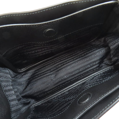 PRADA Logo Hardware Tote Bag Calf Ladies [Used]