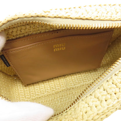 MIUMIU 2WAY Handbag Raffia Ladies [Used]