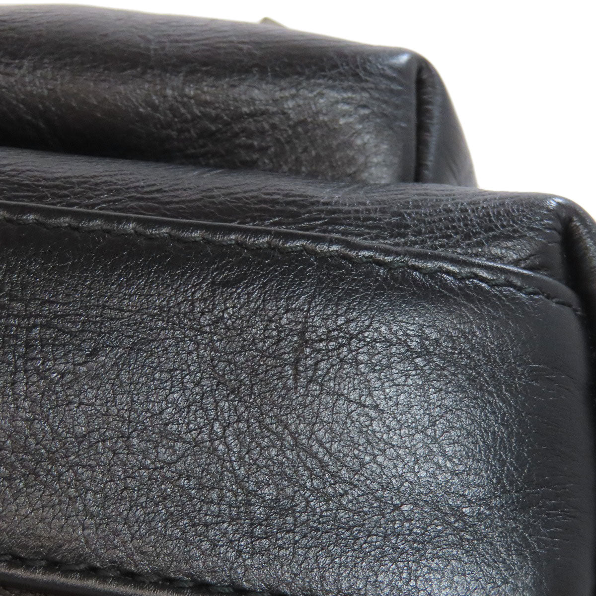 BALENCIAGA 580026 logo Backpack Â· Daypack Calf Ladies [Used]