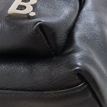 BALENCIAGA 580026 logo Backpack Â· Daypack Calf Ladies [Used]