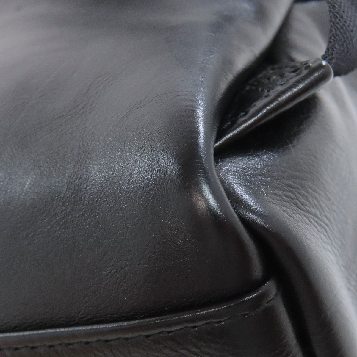 BALENCIAGA 580026 logo Backpack Â· Daypack Calf Ladies [Used]