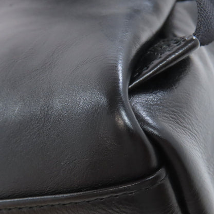 BALENCIAGA 580026 logo Backpack Â· Daypack Calf Ladies [Used]