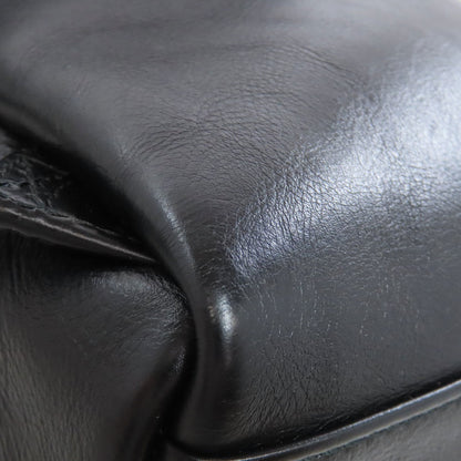 BALENCIAGA 580026 logo Backpack Â· Daypack Calf Ladies [Used]