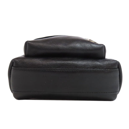 BALENCIAGA 580026 logo Backpack Â· Daypack Calf Ladies [Used]