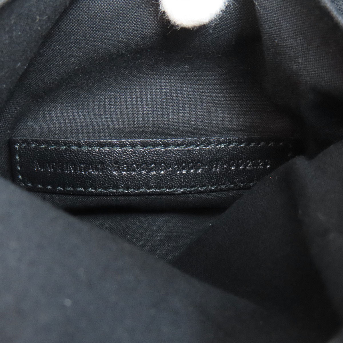 BALENCIAGA 580026 logo Backpack Â· Daypack Calf Ladies [Used]