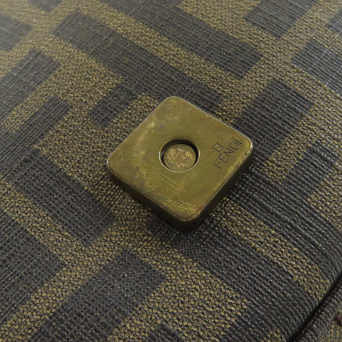 FENDI Zucca pattern Shoulder Bag PVC Ladies [Used]