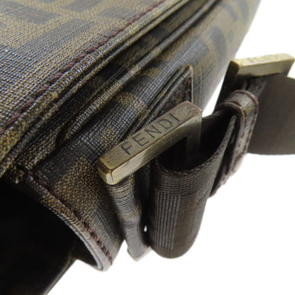 FENDI Zucca pattern Shoulder Bag PVC Ladies [Used]